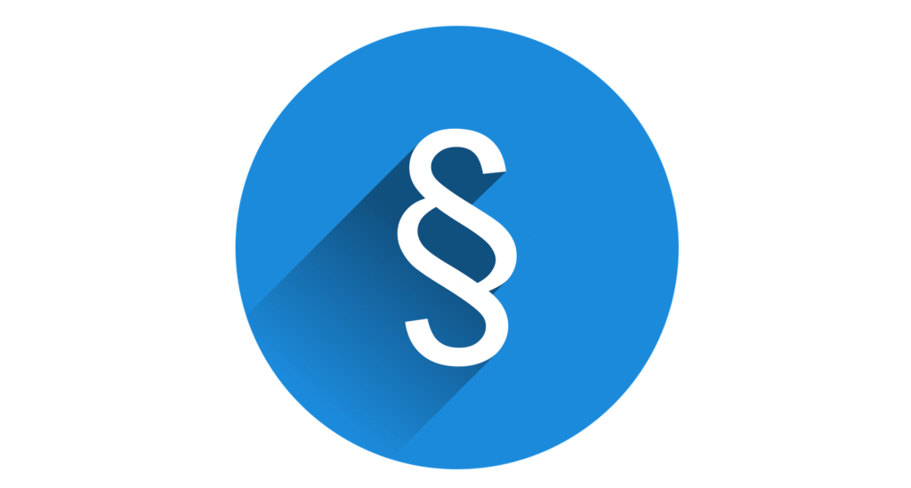 Symbol für Regulierungen